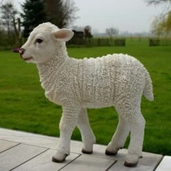 ESSCHERT DESIGN Lam Beeld - H 30 Cm 9 ESSCHERT DESIGN Lam Beeld - H 30 Cm -Bsi Verkoop 1523283403 3 600