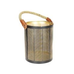 Lantaarn Visgraatmotief - 30 × 20 Cm