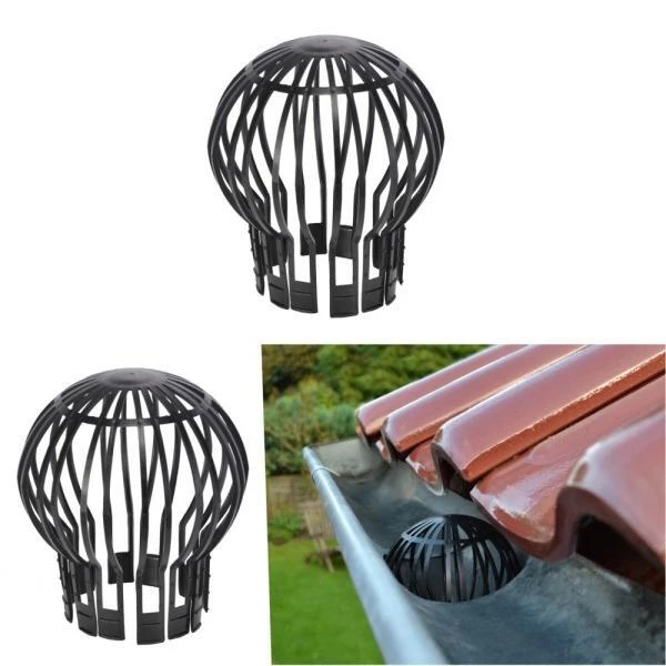 Dakgoot Bladvangers Tegen Verstopte Afvoerpijpen - Set Van 2 Stuks 3 Dakgoot Bladvangers Tegen Verstopte Afvoerpijpen - Set Van 2 Stuks