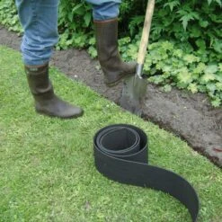Gazonafboording ECO Rubber - 15 M × 10 Cm -Bsi Verkoop eco 15m x 10 cm gazonboord 1484057823 3 600