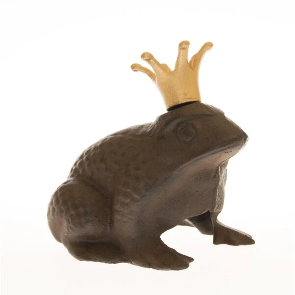 ESSCHERT DESIGN Kikkerkoning Large - Gietijzer 4 ESSCHERT DESIGN Kikkerkoning Large - Gietijzer - Afbeelding 2