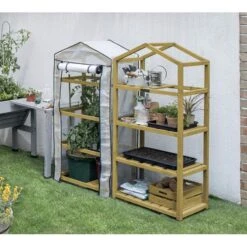 Vegtrug Kweekkas Met Houten Frame - 4 Rekken 9 Vegtrug Kweekkas Met Houten Frame - 4 Rekken -Bsi Verkoop kweekkas vegtrug 4 rekken 1625039832 4 600