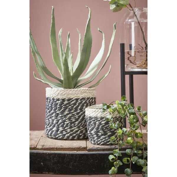 Mand Bonaparte Jute - 16 × 16 Cm 4 Mand Bonaparte Jute - 16 × 16 Cm - Afbeelding 2