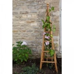 Obelisk In Hout - 190 Cm