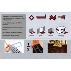 Tuinpadplaten - Grondplaten Bruin - Set Van 8 Stuks -Bsi Verkoop tuinpadplaten grondplaten bruin 1484056887 5 600